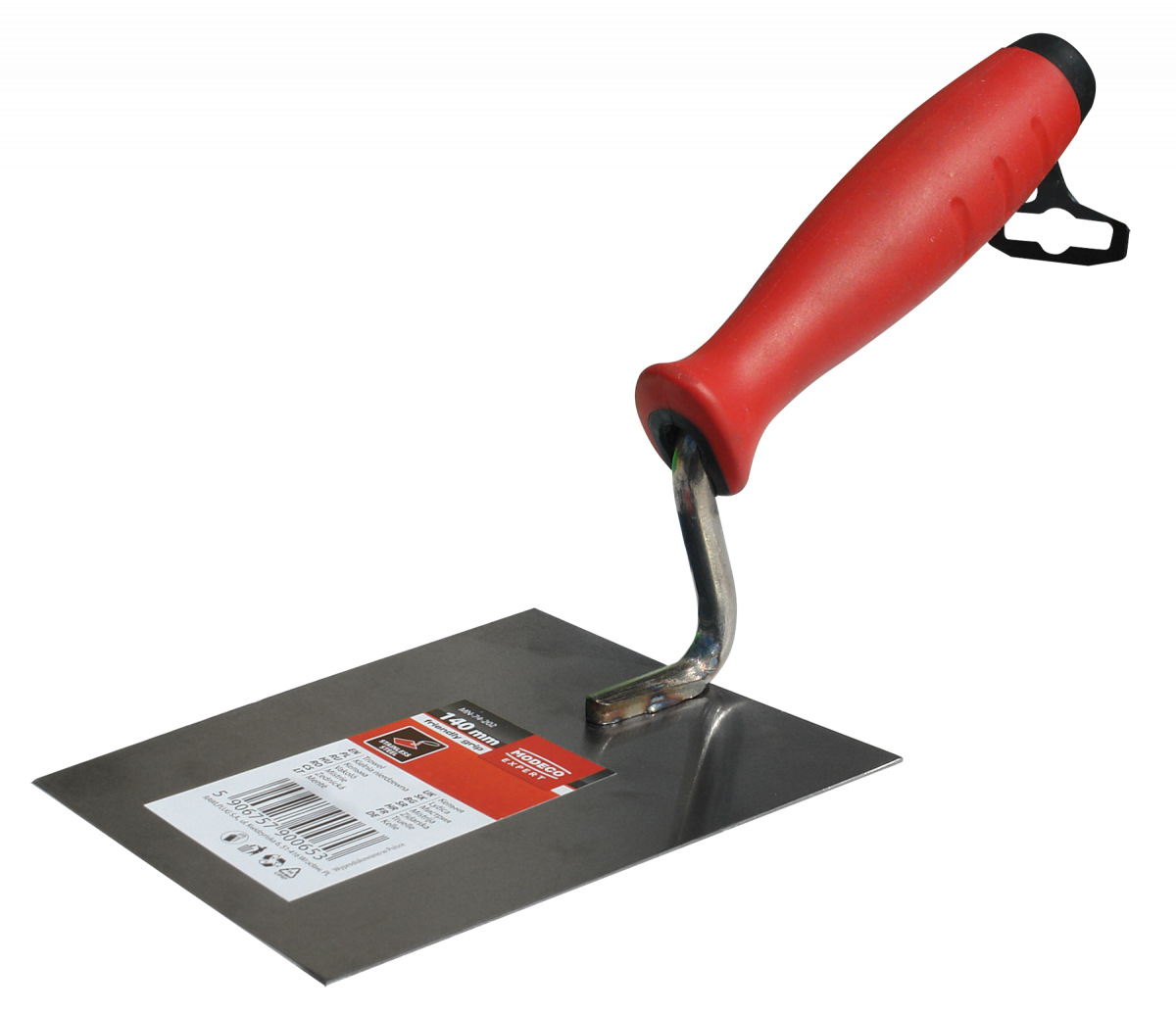 MN-74-20 Wide stainless steel trapezoid trowels